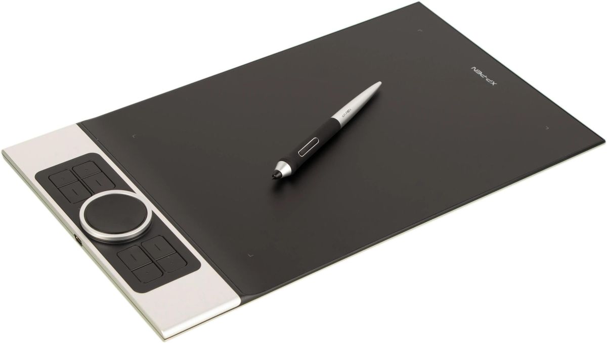 Графический планшет XPPEN Deco Pro Medium A5,  черный/серебристый [decopro_m]